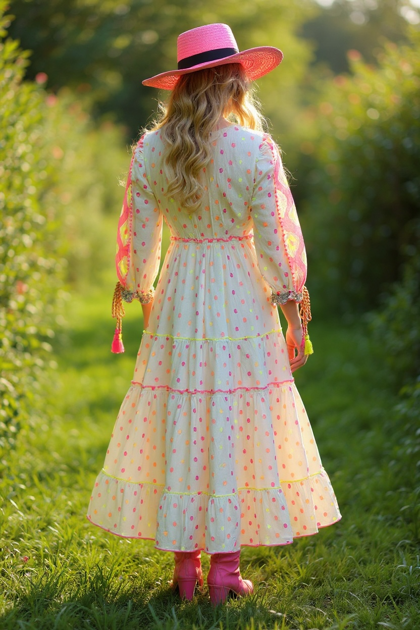 Garden Dreams Geo Maxi Dress