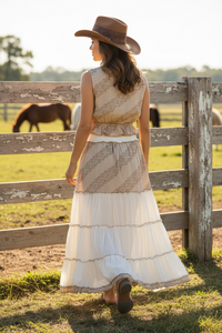 Wild Rodeo Bohemian Skirt + Top Set