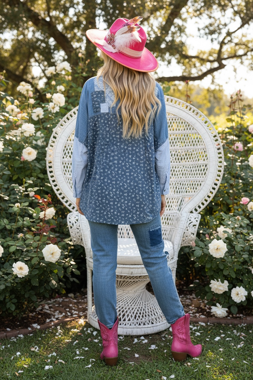 Lightweight Patchwork Plaid