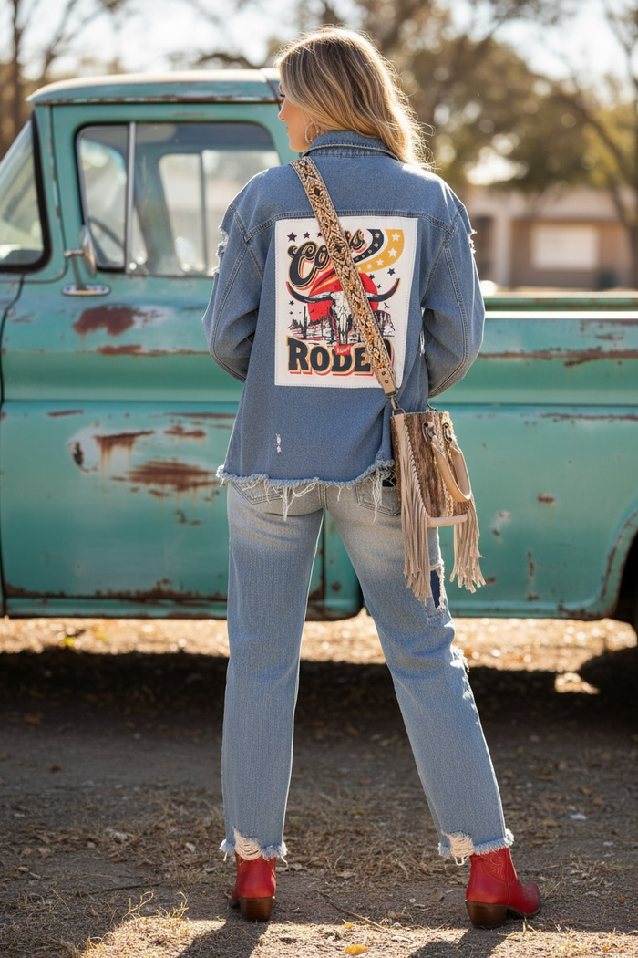 Rodeo Denim Western Shirt