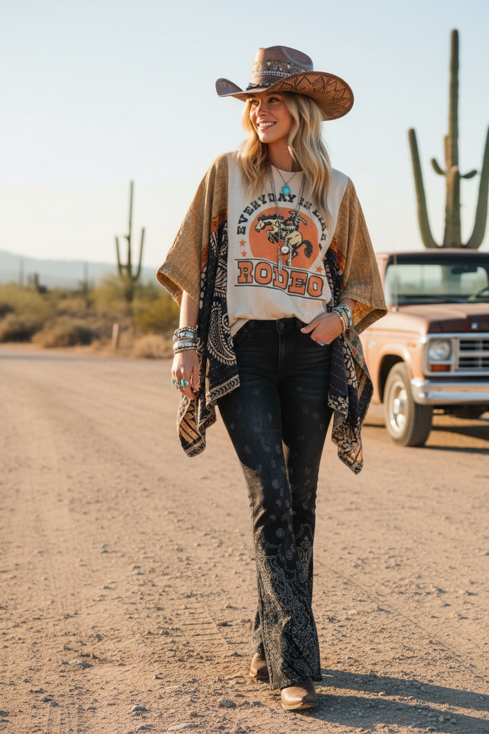 Rodeo Kantha Tee