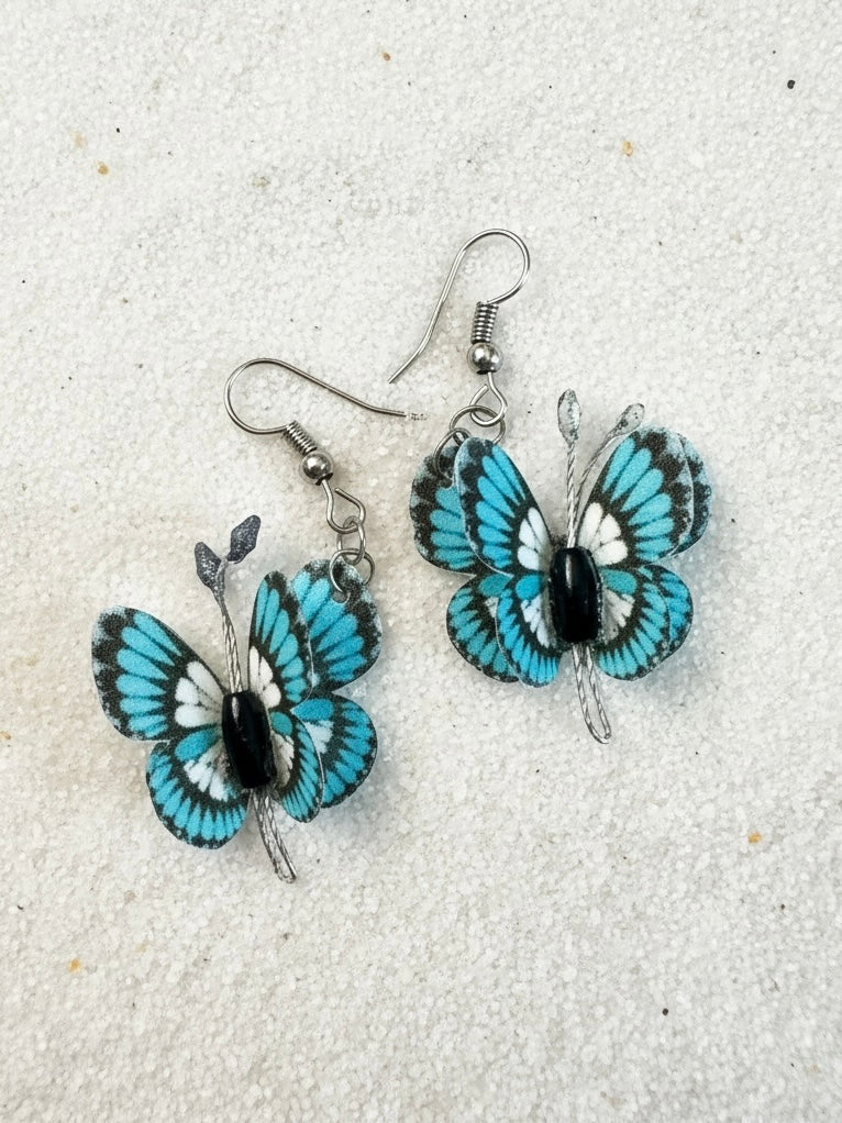 Boho Butterfly Flutter Earrings
