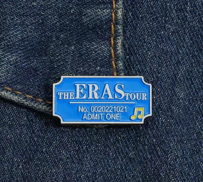 Eras Ticket Enamel Pin