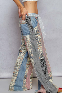 Navajo Embroidered Jeans