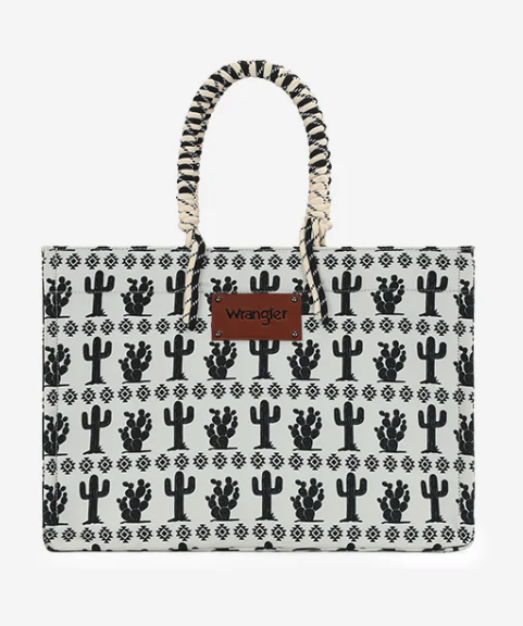 Wrangler Southwest Cactus Large Tote