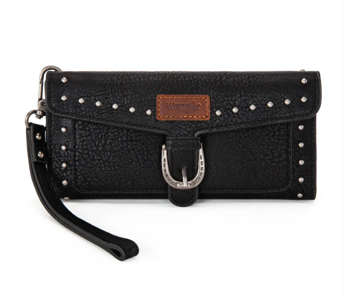 Wrangler Wallet/Wristlet- Black