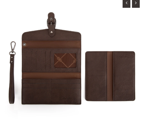 Wrangler Wallet/Wristlet- Black