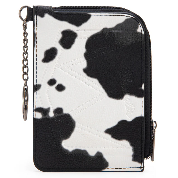 Wrangler Black Cow Print Wallet