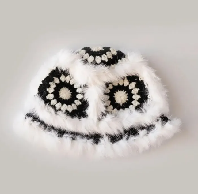 Granny Square Bucket Hat