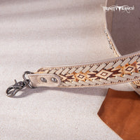 Trinity Ranch Cow Hide Fringe Studded Crossbody