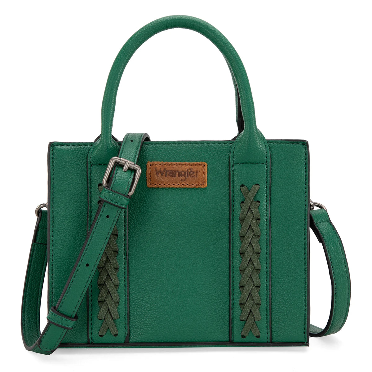 Wrangler Whipstitch Mini Tote/Crossbody - Dark Green