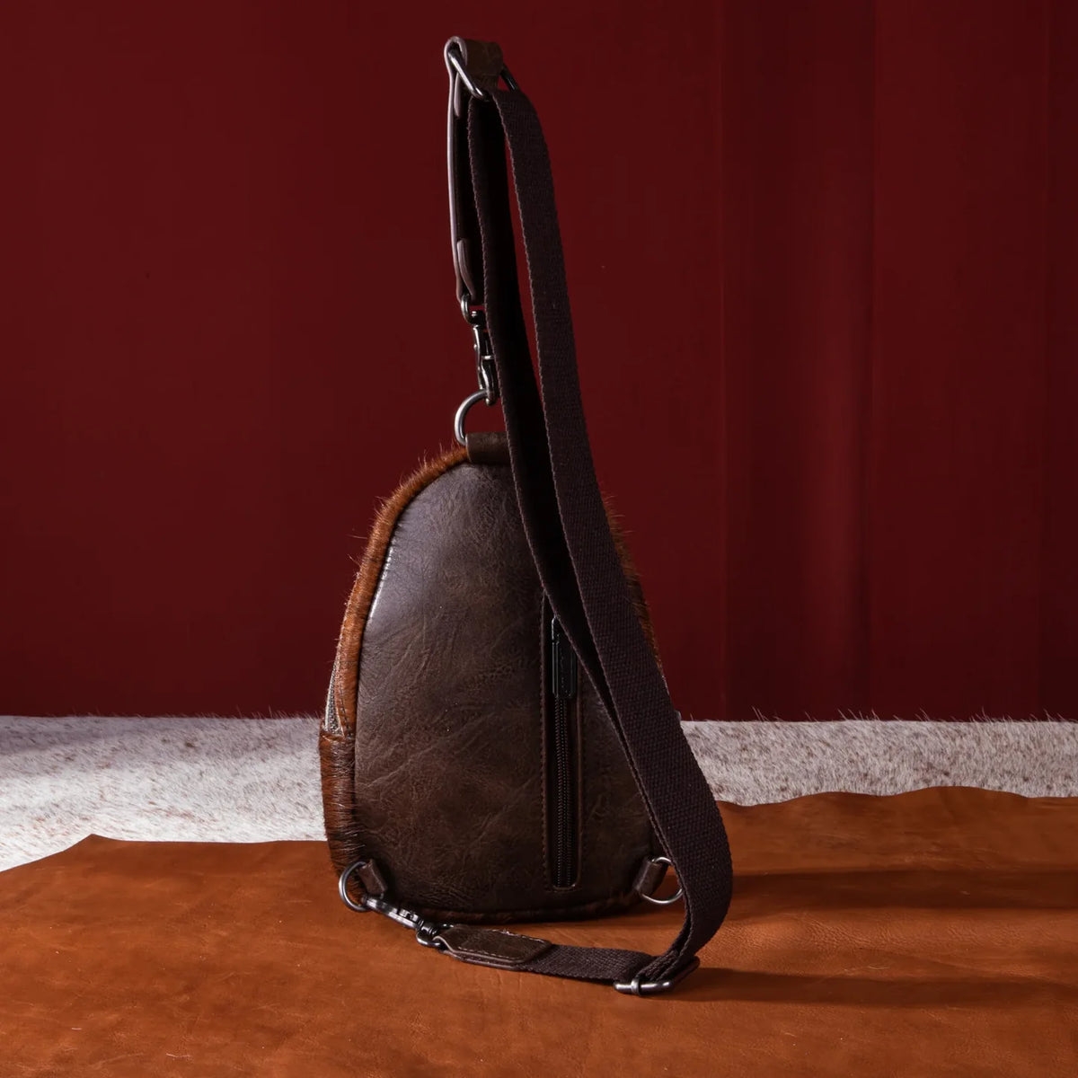 Wrangler Sling Bag/Crossbody/Chest Bag - Brown