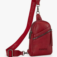 Montana West Sling Bag/Crossbody/Chest Bag - Red