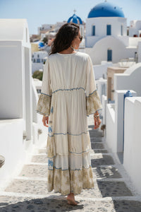 Santorini Lux Maxi Dress