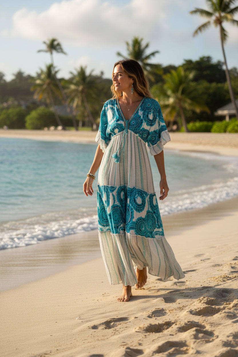 Belize Lux Maxi Dress