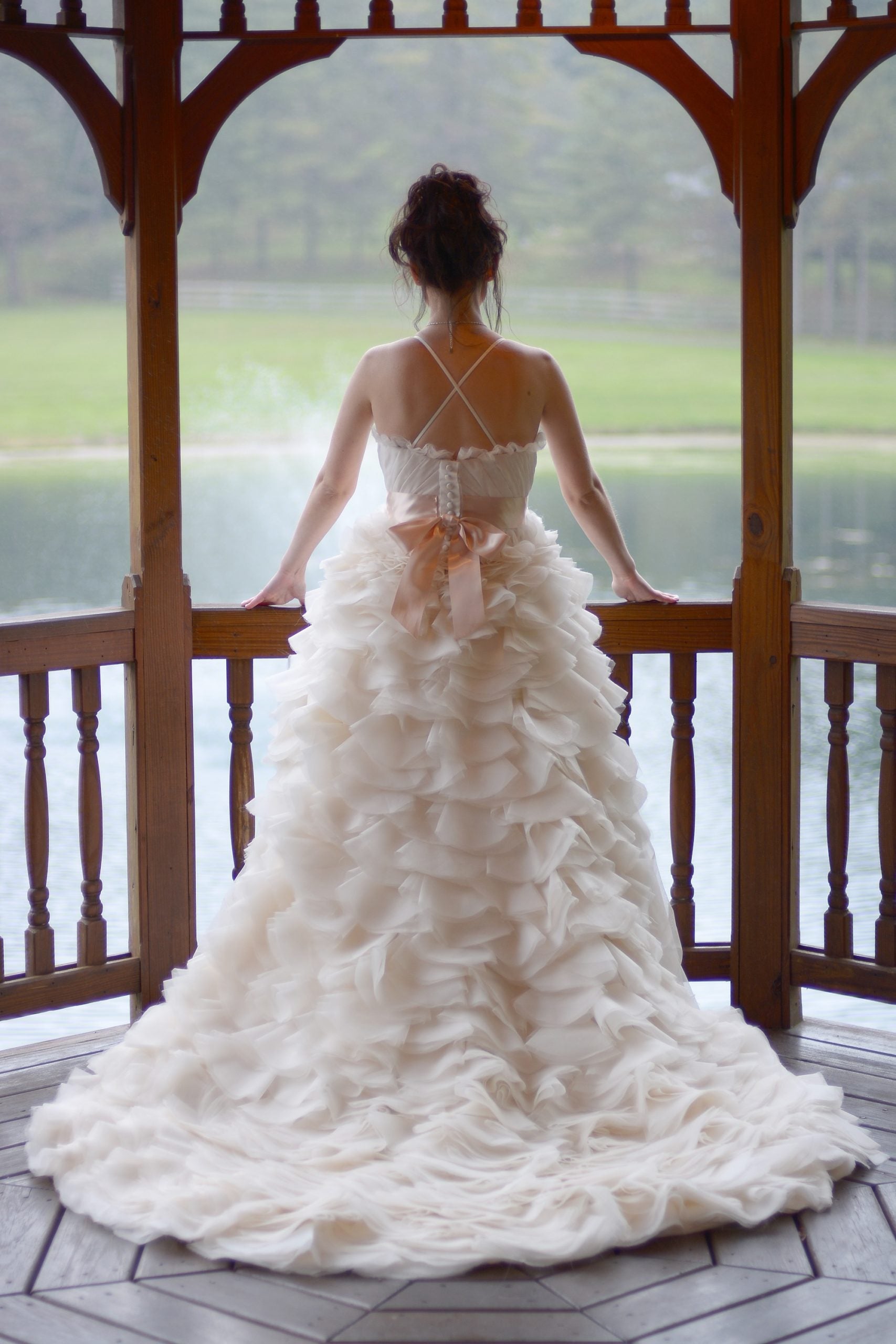 Petal shop wedding dress