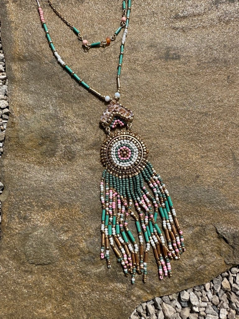 Desert Dreamer Beaded Necklace