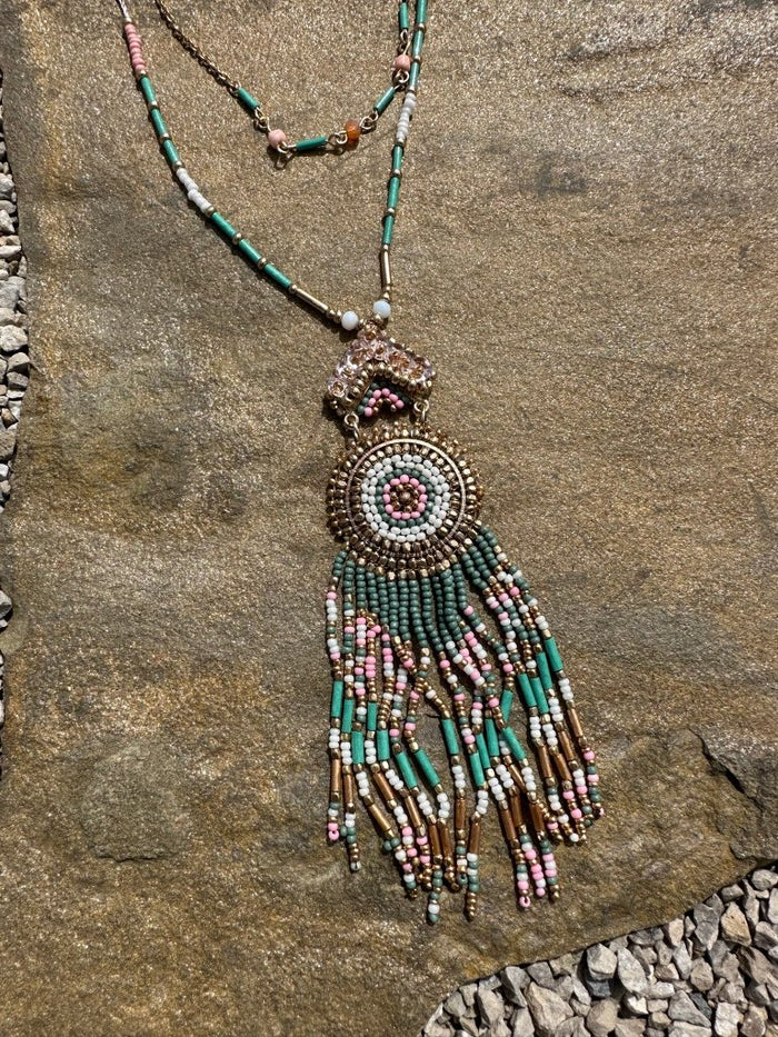 Desert Dreamer Beaded Necklace