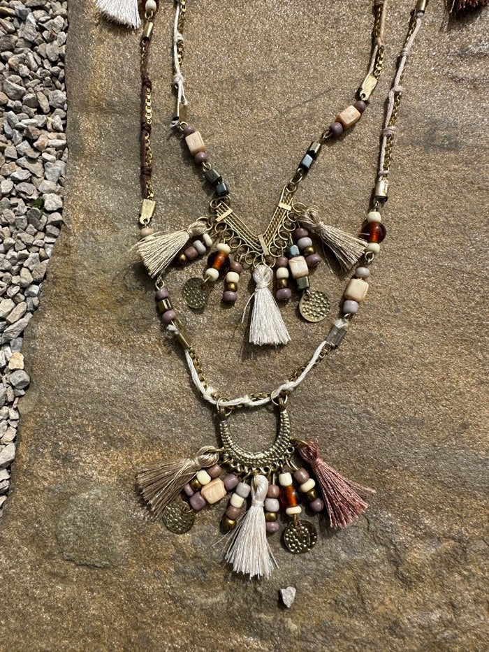 Bohemian Vibes Necklace and Earring Set