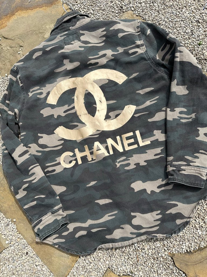 Chanel Army Button Up