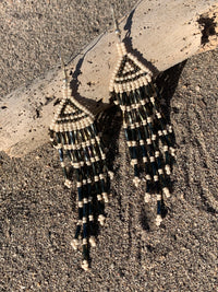 Sand Dune Beaded Earrings