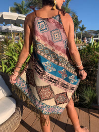 Maui Fringed Dress