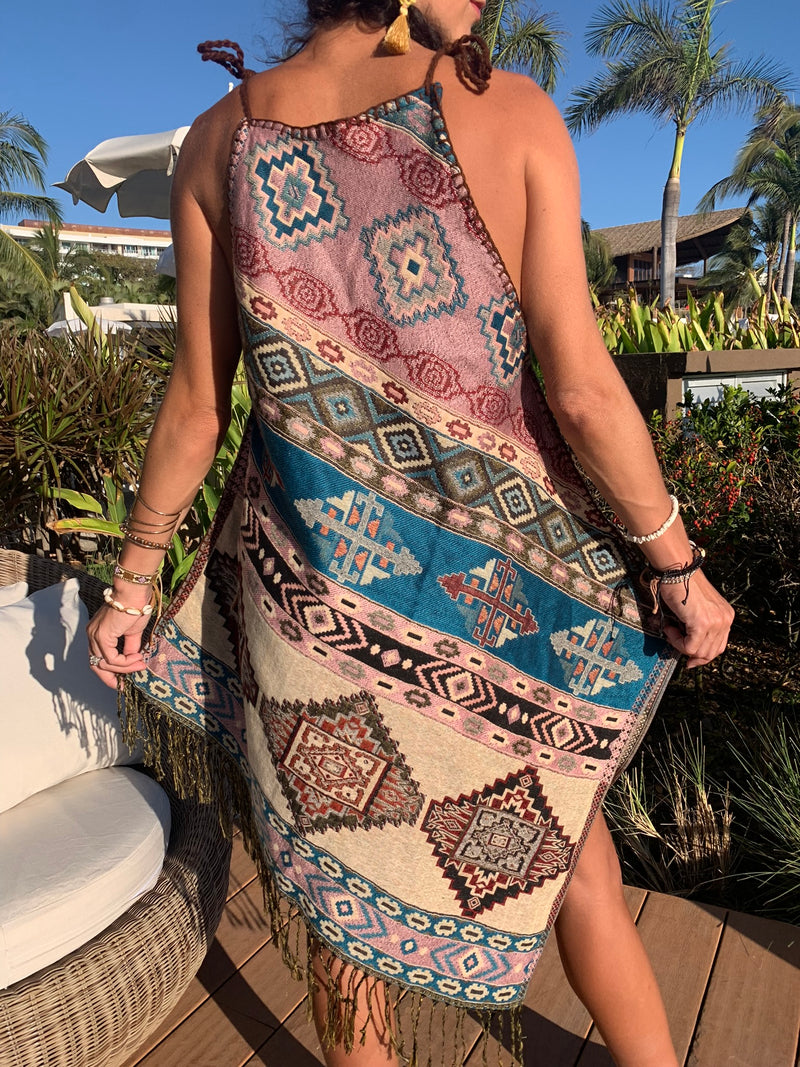 Maui Fringed Dress