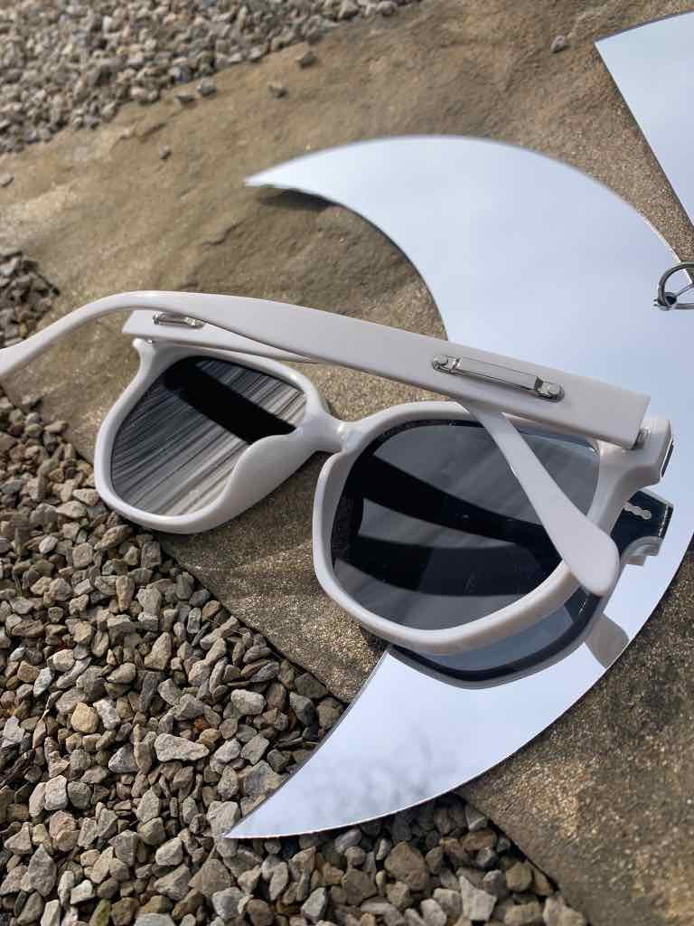 Classic White Sunglasses