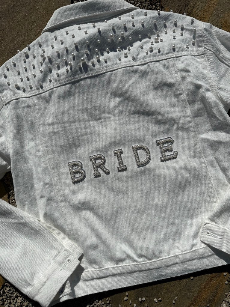 Wedding Bells Ring Pearl Bride Jacket