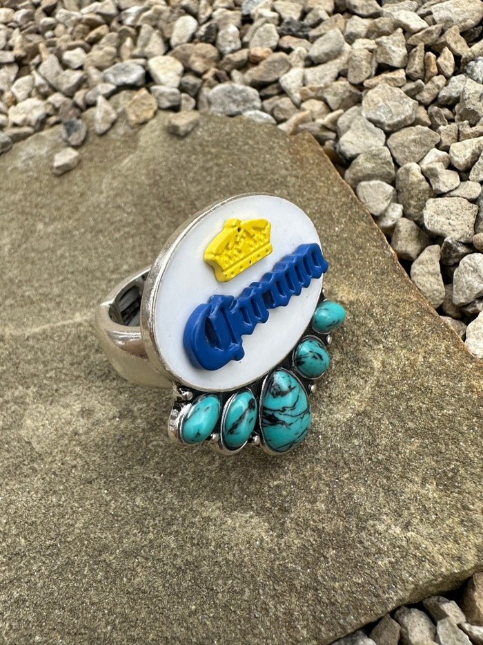 Corona Turquoise Ring