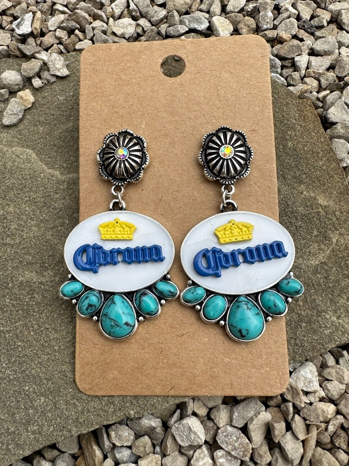 Corona Turquoise Earrings