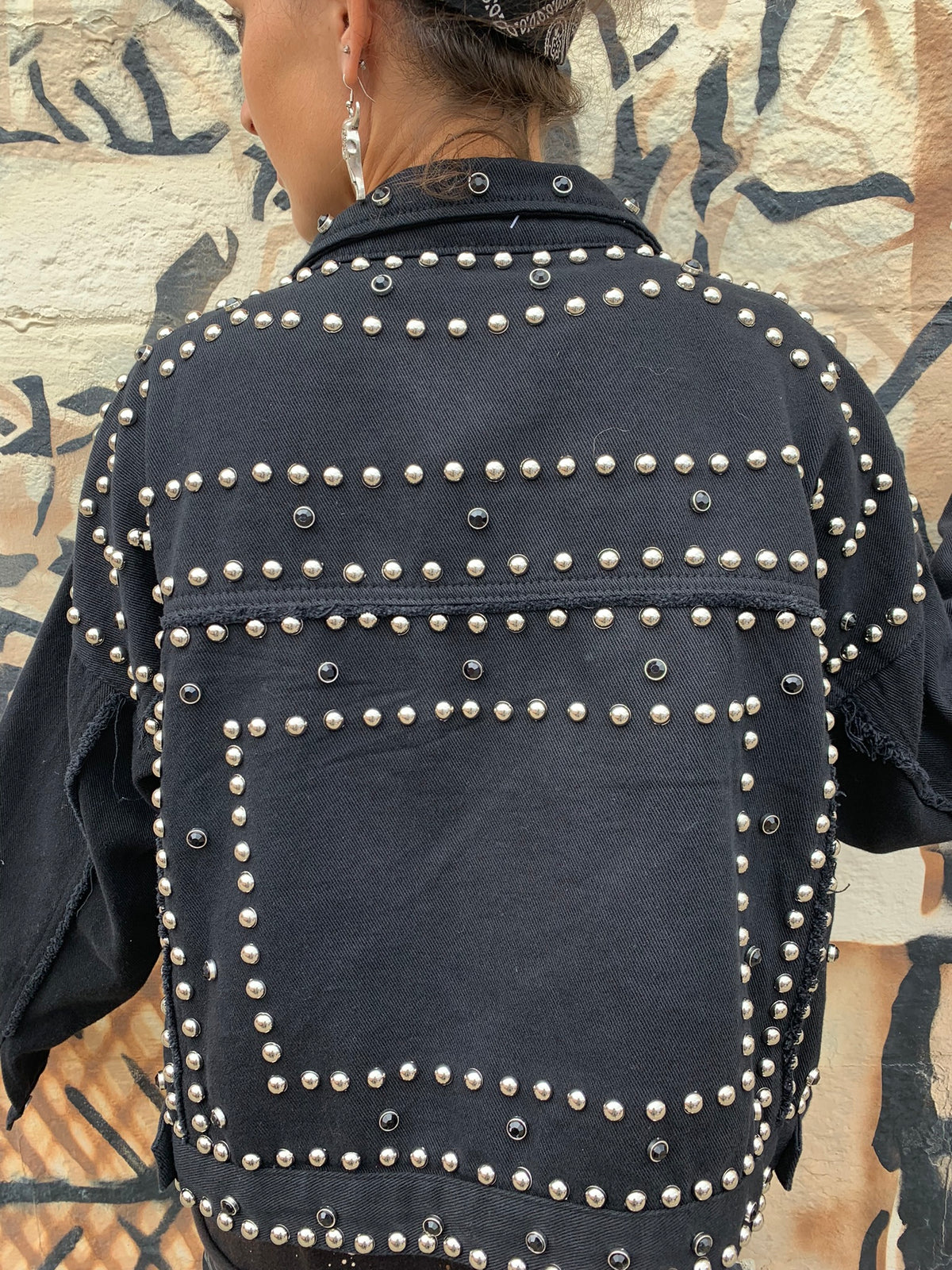 Rhinestone Studded Jacket
