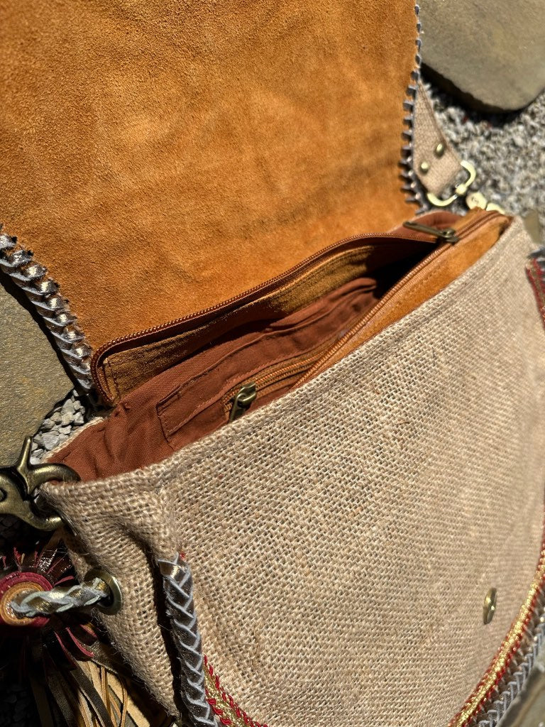 South Dakota Fringed Bag