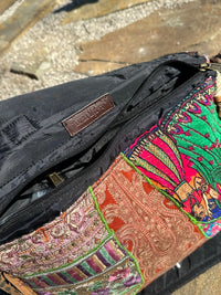 Gypsy Cheetah Fringed Bag